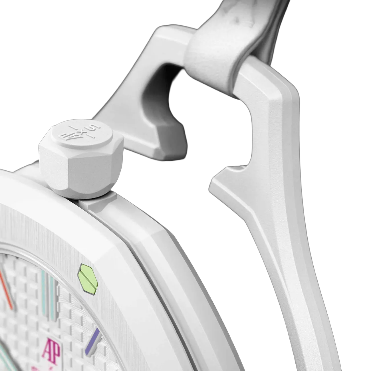 Swatch Audemars Piguet Royal Pop Collection Pocket Watch Huit Blanc