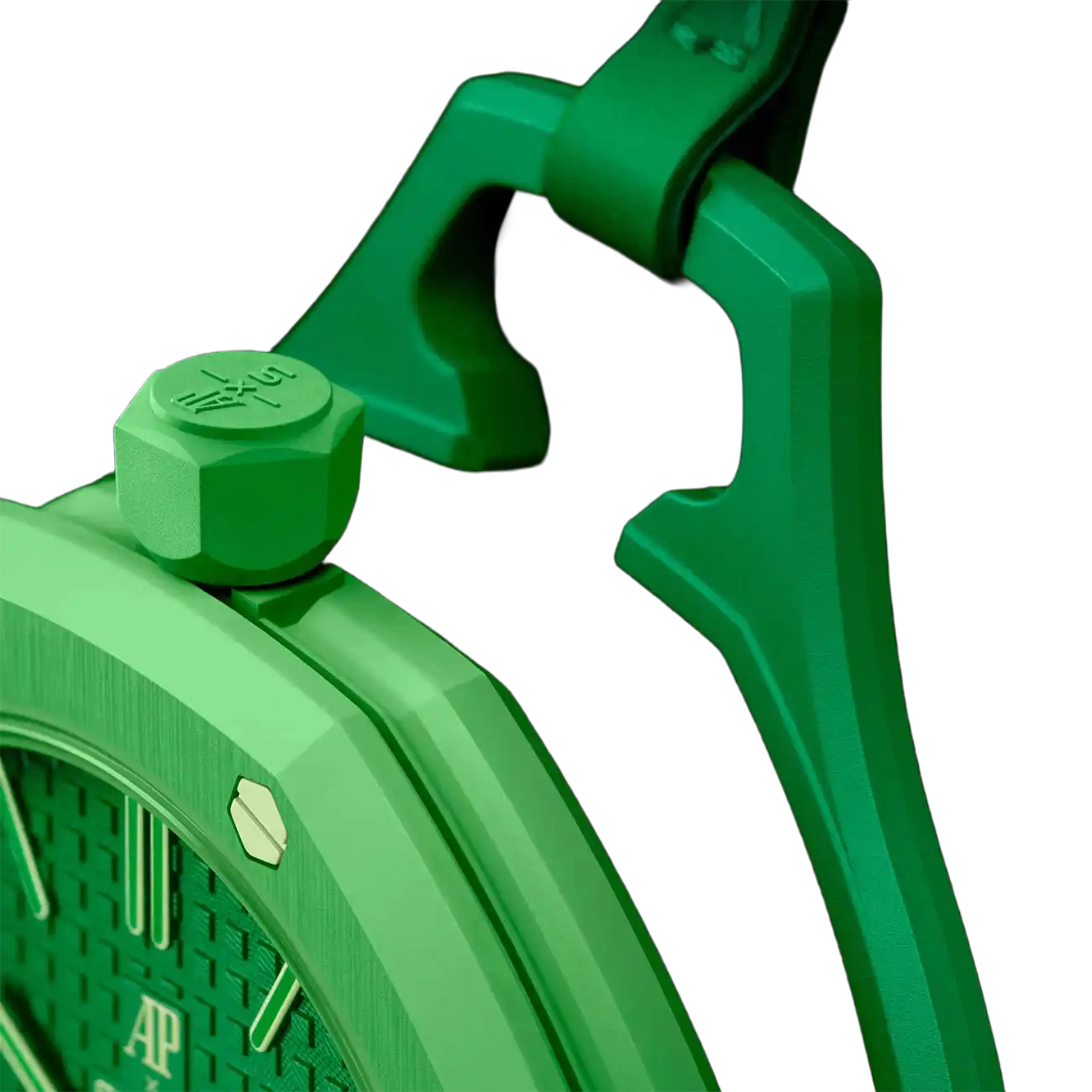 Swatch Audemars Piguet Royal Pop Collection Pocket Watch Green Eight